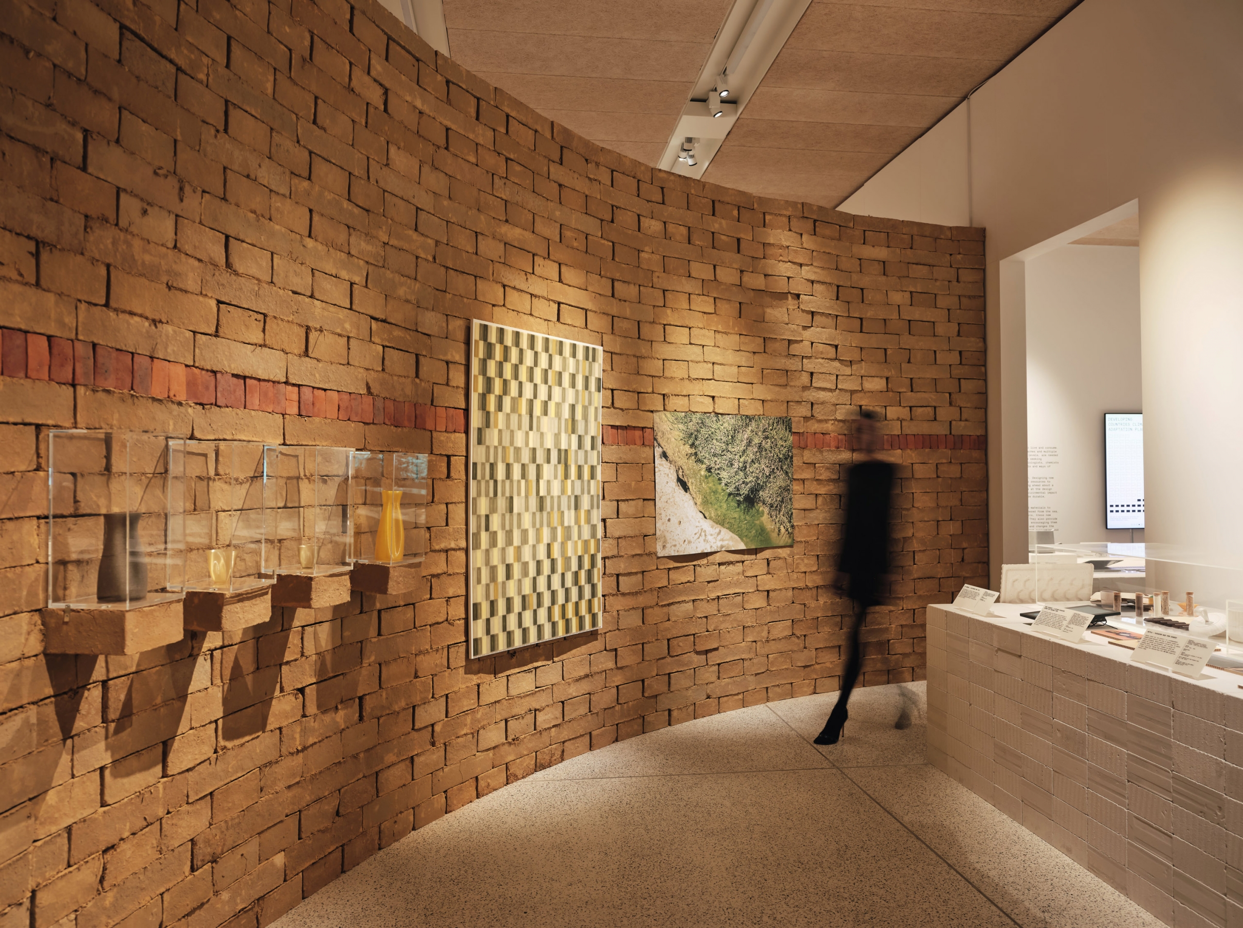 Waste Age Exhibition and Aurora Installation