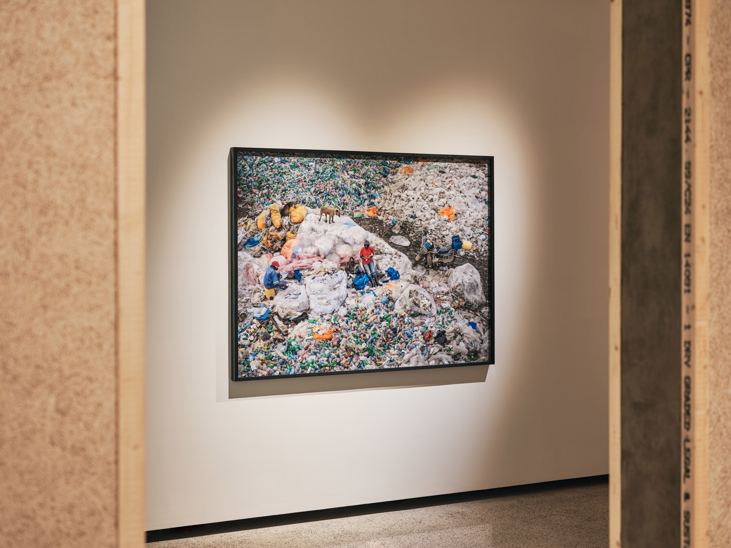 Waste Age Exhibition and Aurora Installation
