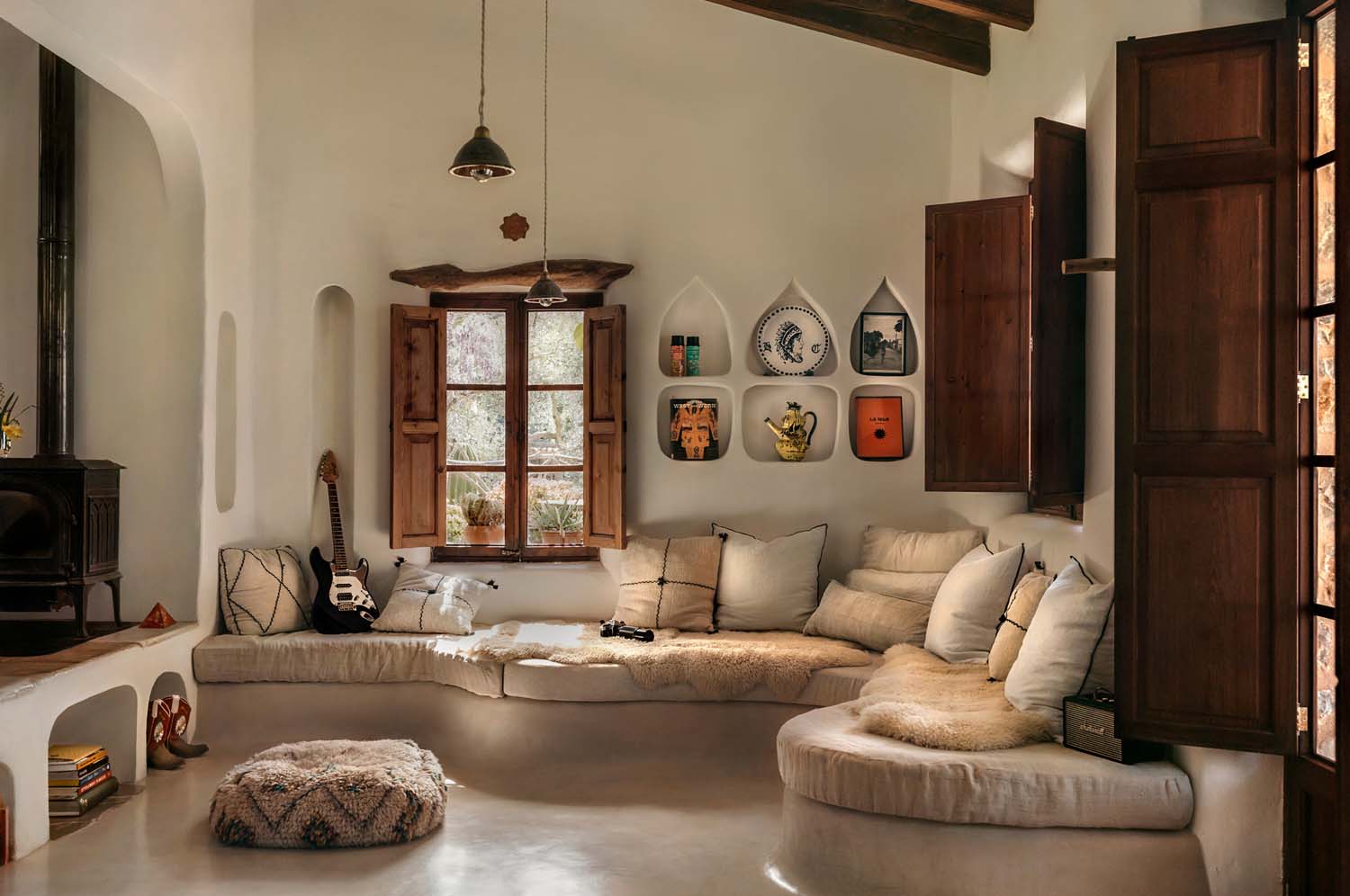 Farmhouse 3x5 Rug for Bedroom Foot of Bed Small Living Room, Rustic ...